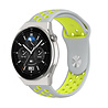 Strap-it Strap-it Correa deportiva Huawei Watch GT 3 Pro 46mm (gris/amarillo) Strap-it Strap-it Correa deportiva Huawei Watch GT 3 Pro 46mm (gris/amarillo)