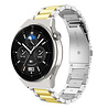 Strap-it Strap-it Correa acero Huawei Watch GT 3 Pro 46mm (plata/oro) Strap-it Strap-it Correa acero Huawei Watch GT 3 Pro 46mm (plata/oro)