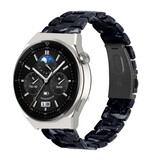 Strap-it Correa resina Huawei Watch GT 3 Pro 46mm (negro/blanco) Strap-it Correa resina Huawei Watch GT 3 Pro 46mm (negro/blanco)