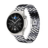 Strap-it Strap-it Correa acero pez Huawei Watch GT 3 Pro 46mm (negro) Strap-it Strap-it Correa acero pez Huawei Watch GT 3 Pro 46mm (negro)