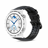 Strap-it Strap-it Correa silicona/cuero Huawei Watch GT 3 Pro 43mm (negro) Strap-it Strap-it Correa silicona/cuero Huawei Watch GT 3 Pro 43mm (negro)