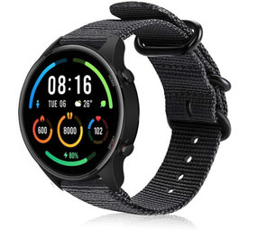 Strap-it Correa nylon hebilla Xiaomi Mi Watch (negro) Strap-it Correa nylon hebilla Xiaomi Mi Watch (negro)