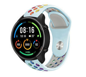 Strap-it Correa deportiva Xiaomi Mi Watch (azul claro/colorido) Strap-it Correa deportiva Xiaomi Mi Watch (azul claro/colorido)