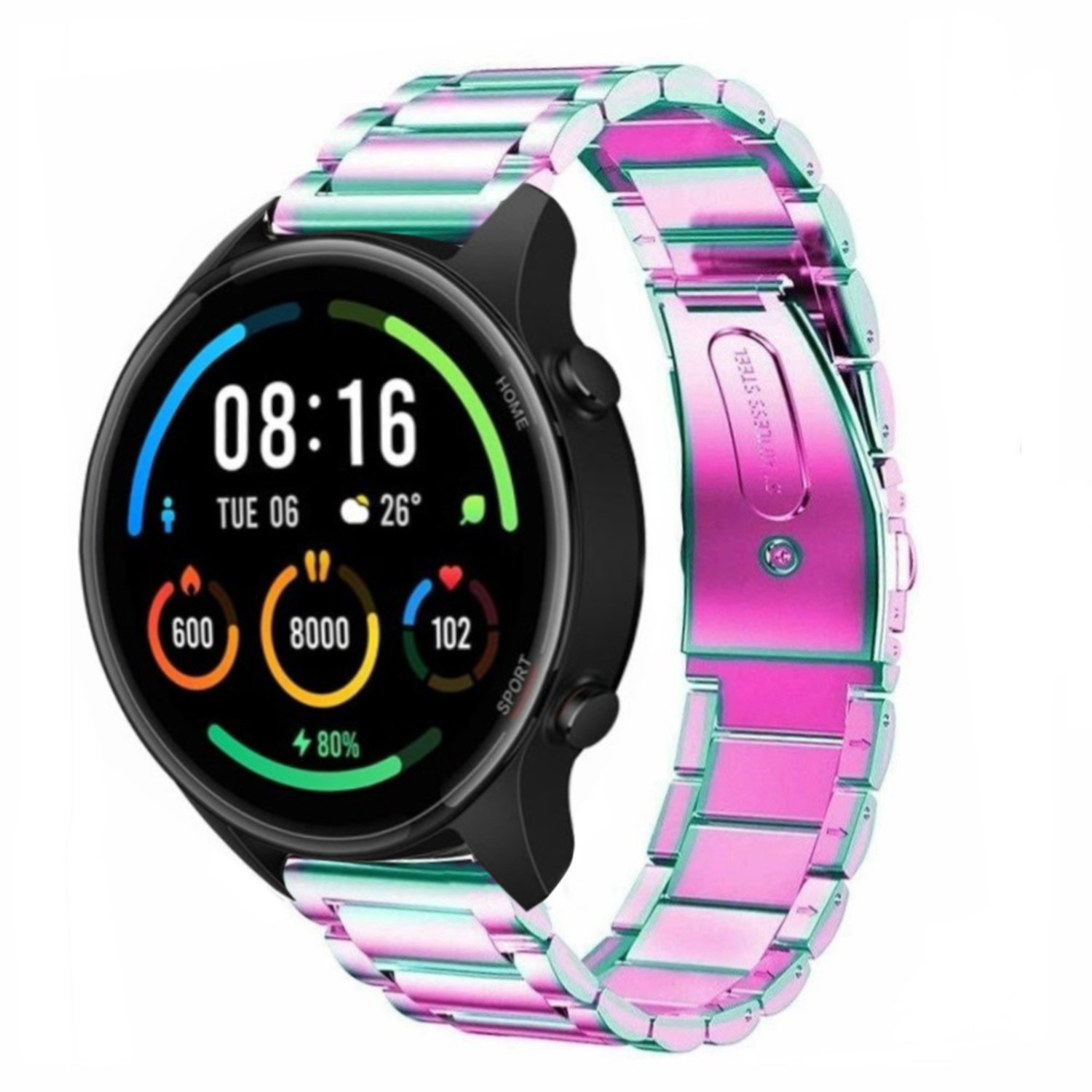 Correa acero Xiaomi Mi Band 7 (arco iris) 