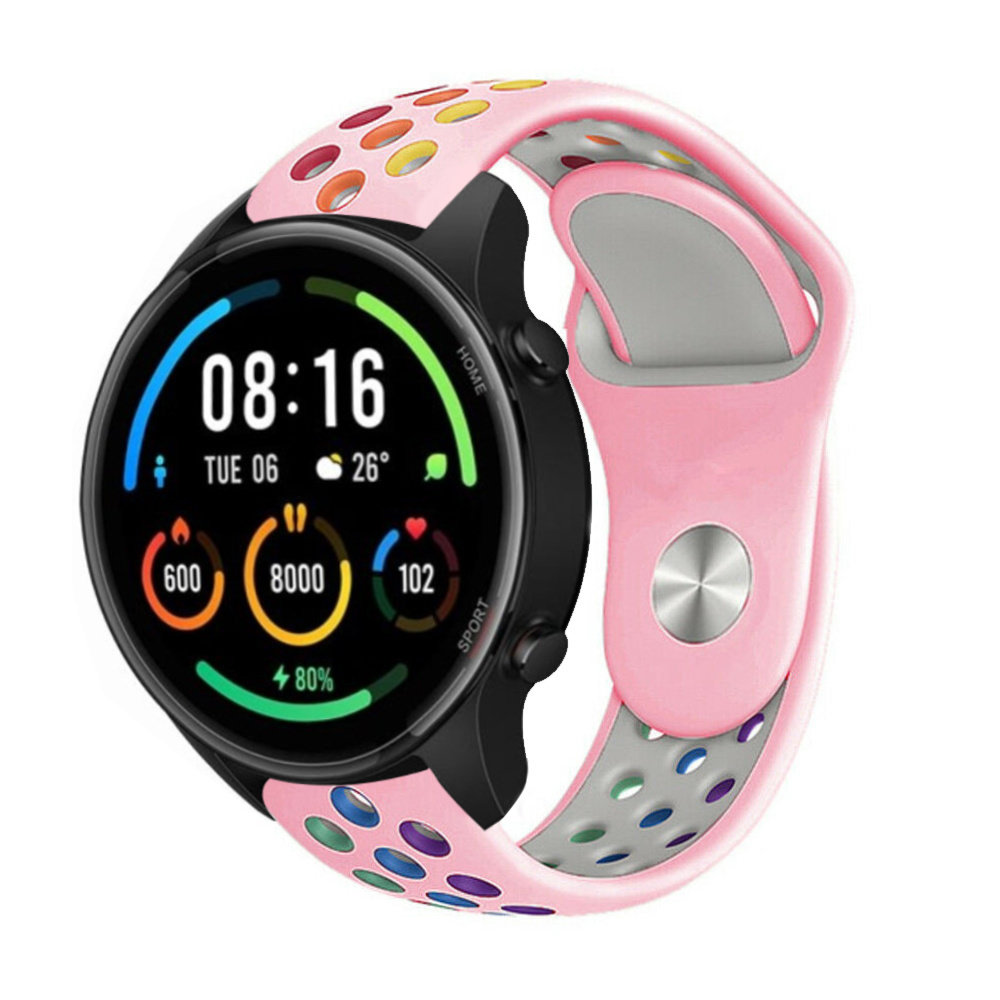 Strap-it Strap-it Correa deportiva Xiaomi Mi Watch (rosa/colorido) Strap-it Strap-it Correa deportiva Xiaomi Mi Watch (rosa/colorido)