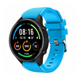 Strap-it Correa silicona Xiaomi Mi Watch (azul claro)