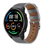 Strap-it Correa cuero Xiaomi Mi Watch (gris) Strap-it Correa cuero Xiaomi Mi Watch (gris)