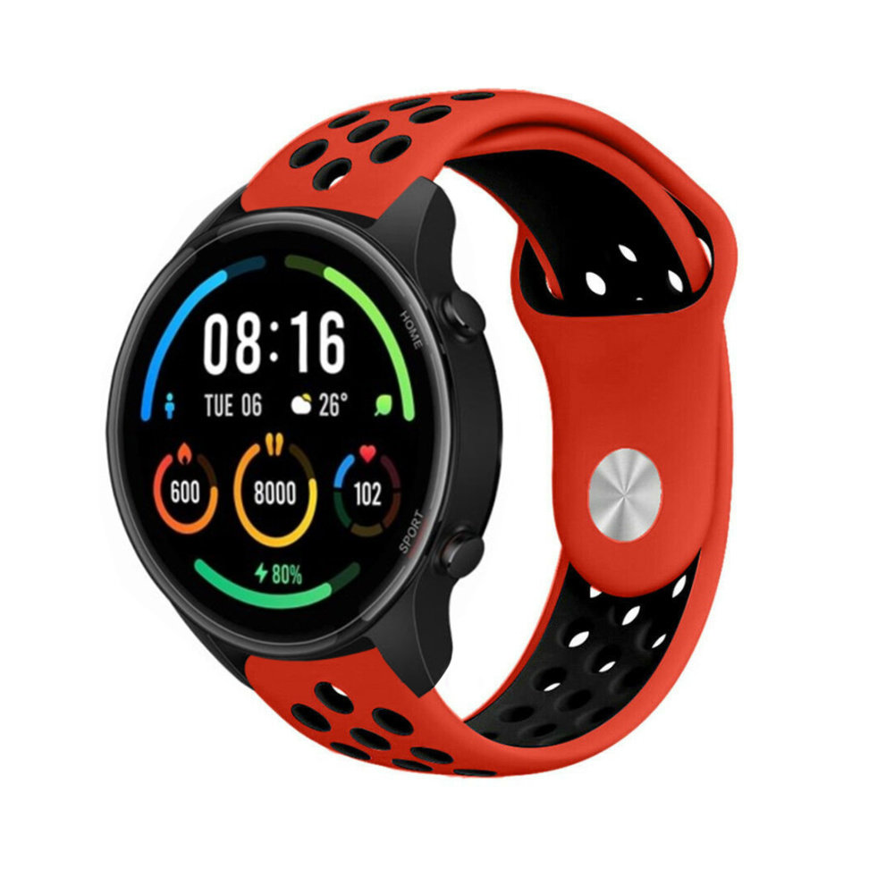 Correa deportiva Redmi Watch 2 (Lite) (negro/rojo) 