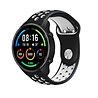 Strap-it Strap-it Correa deportiva Xiaomi Mi Watch (negro/blanco) Strap-it Strap-it Correa deportiva Xiaomi Mi Watch (negro/blanco)