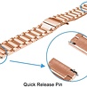 Strap-it Strap-it Correa acero Fossil Gen 5e - 42mm (oro rosa) Strap-it Strap-it Correa acero Fossil Gen 5e - 42mm (oro rosa)