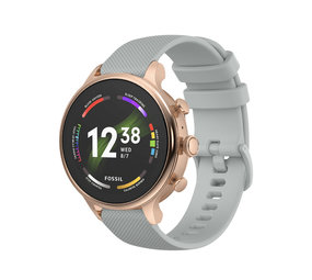 Strap-it Correa silicona Fossil Gen 6 - 42mm (gris)