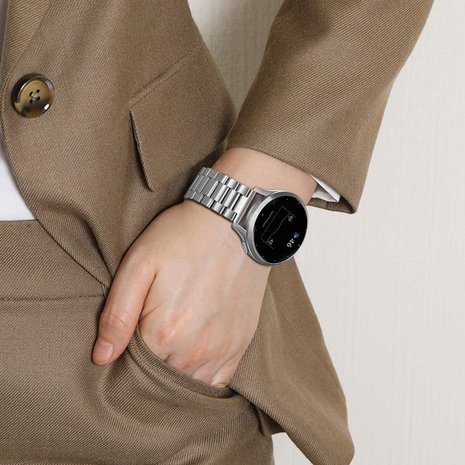 Strap-it Strap-it Correa acero Fossil Gen 6 - 42mm (plata) Strap-it Strap-it Correa acero Fossil Gen 6 - 42mm (plata)