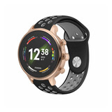 Strap-it Correa deportiva Fossil Gen 6 - 42mm (negro/gris) Strap-it Correa deportiva Fossil Gen 6 - 42mm (negro/gris)