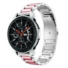 Strap-it Strap-it Correa acero Samsung Galaxy Watch 46mm (plata/rosado) Strap-it Strap-it Correa acero Samsung Galaxy Watch 46mm (plata/rosado)
