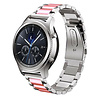 Strap-it Strap-it Correa acero Samsung Gear S3 (plata/rosado) Strap-it Strap-it Correa acero Samsung Gear S3 (plata/rosado)