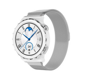 Strap-it Correa milanese Huawei Watch GT 3 Pro 43mm (plata) Strap-it Correa milanese Huawei Watch GT 3 Pro 43mm (plata)