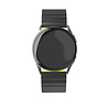 Strap-it Strap-it Correa silicona magnético Samsung Galaxy Watch 3 41mm (negro/amarillo) Strap-it Strap-it Correa silicona magnético Samsung Galaxy Watch 3 41mm (negro/amarillo)