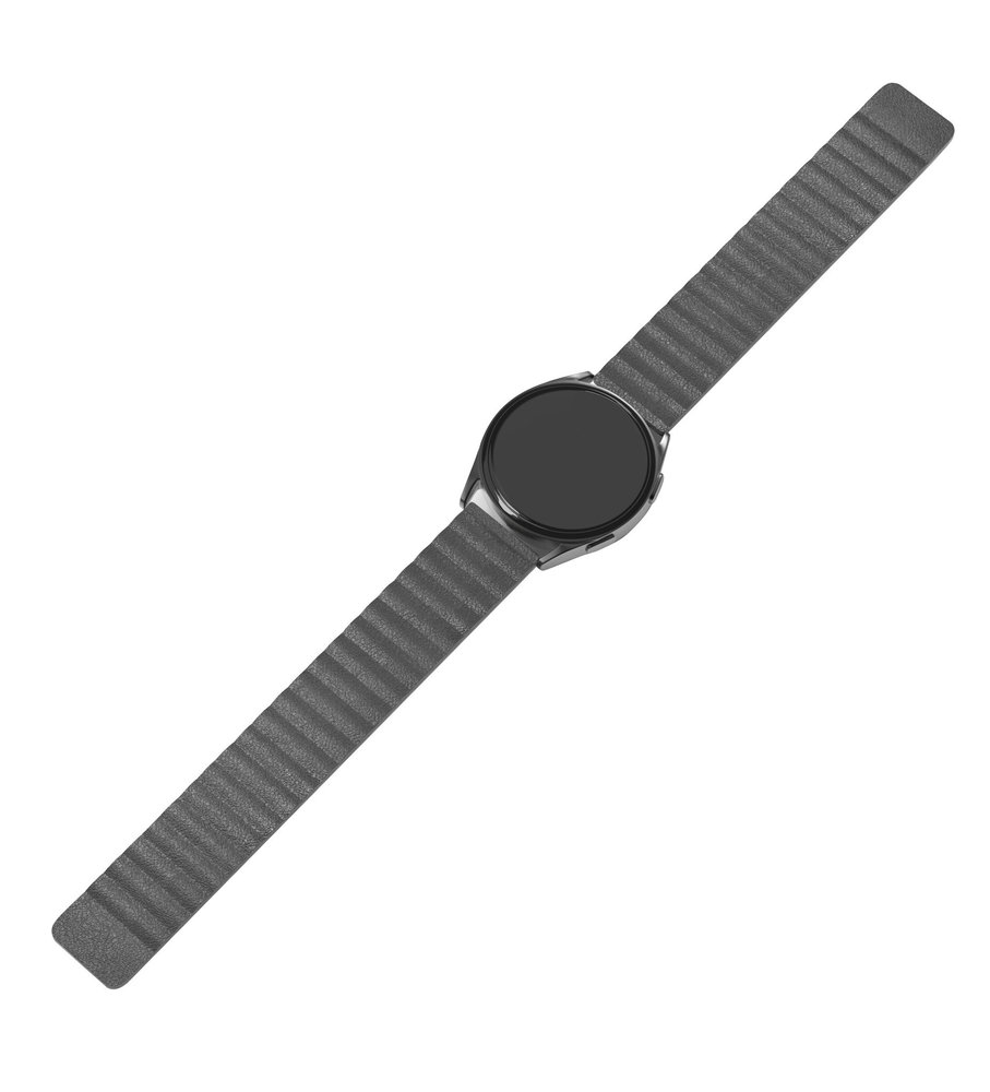 Strap-it Strap-it Correa cuero Loop Huawei Watch GT 3 Pro 43mm (gris) Strap-it Strap-it Correa cuero Loop Huawei Watch GT 3 Pro 43mm (gris)