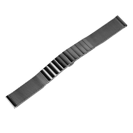 Strap-it Strap-it Correa acero milanese Huawei Watch GT 3 Pro 43mm (negro) Strap-it Strap-it Correa acero milanese Huawei Watch GT 3 Pro 43mm (negro)