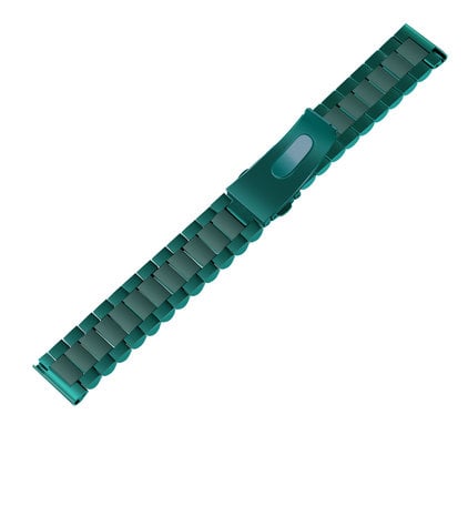 Strap-it Strap-it Correa acero Amazfit Bip (verde) Strap-it Strap-it Correa acero Amazfit Bip (verde)