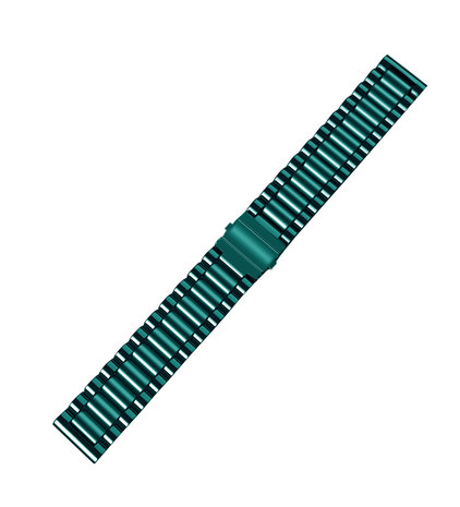 Strap-it Strap-it Correa acero Amazfit Bip (verde) Strap-it Strap-it Correa acero Amazfit Bip (verde)