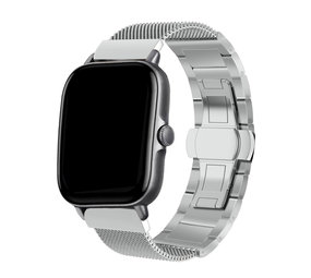 Strap-it Correa acero milanese Amazfit GTS 3 (plata) Strap-it Correa acero milanese Amazfit GTS 3 (plata)