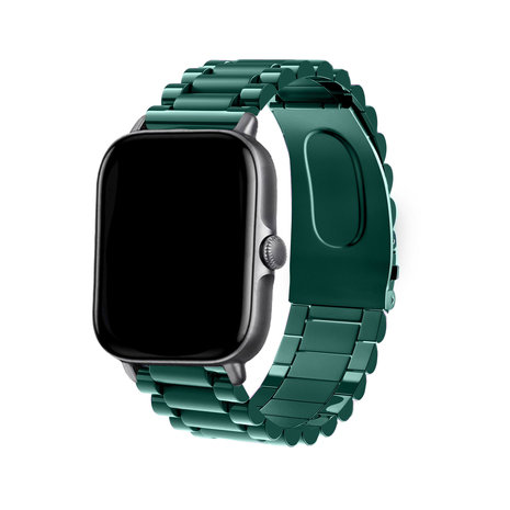 Strap-it Strap-it Correa acero Amazfit GTS 3 (verde) Strap-it Strap-it Correa acero Amazfit GTS 3 (verde)