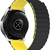 Strap-it Strap-it Correa silicona magnético Samsung Galaxy Watch 3 45mm (negro/amarillo) Strap-it Strap-it Correa silicona magnético Samsung Galaxy Watch 3 45mm (negro/amarillo)