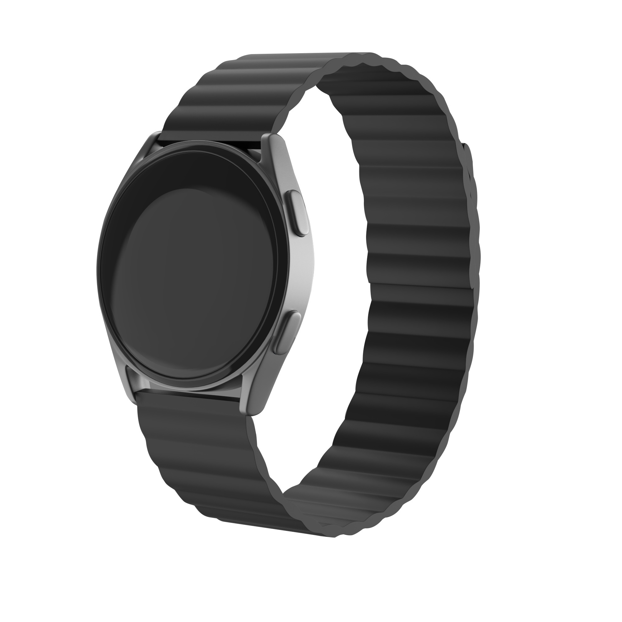 Para Amazfit GTR 2 22 mm Correa de reloj de silicona con cierre magnético  de color