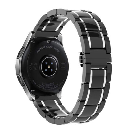 Strap-it Strap-it Correa acero céramqiue Xiaomi Mi Watch (negro/plata) Strap-it Strap-it Correa acero céramqiue Xiaomi Mi Watch (negro/plata)