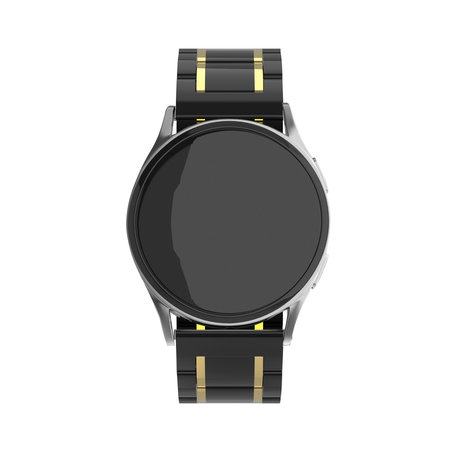 Strap-it Strap-it Correa acero cerámico Fossil Gen 6 - 44mm (negro/oro) Strap-it Strap-it Correa acero cerámico Fossil Gen 6 - 44mm (negro/oro)