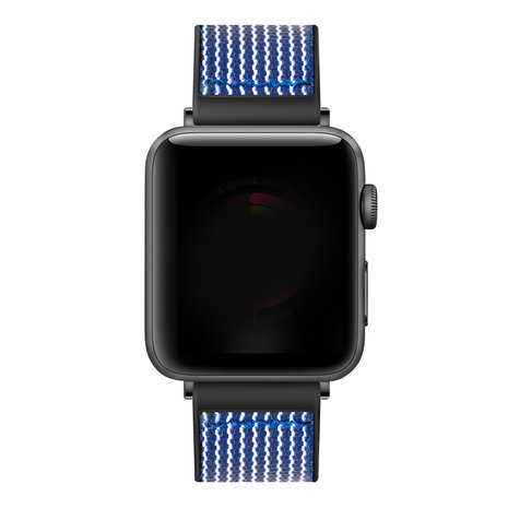 Strap-it Strap-it Correa híbrido nylon Apple Watch (azul) Strap-it Strap-it Correa híbrido nylon Apple Watch (azul)