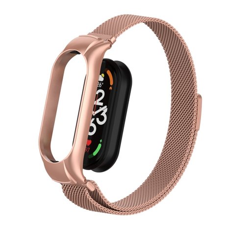 Strap-it Strap-it Correa milanese Xiaomi Mi Band 7 (rosado rosado) Strap-it Strap-it Correa milanese Xiaomi Mi Band 7 (rosado rosado)