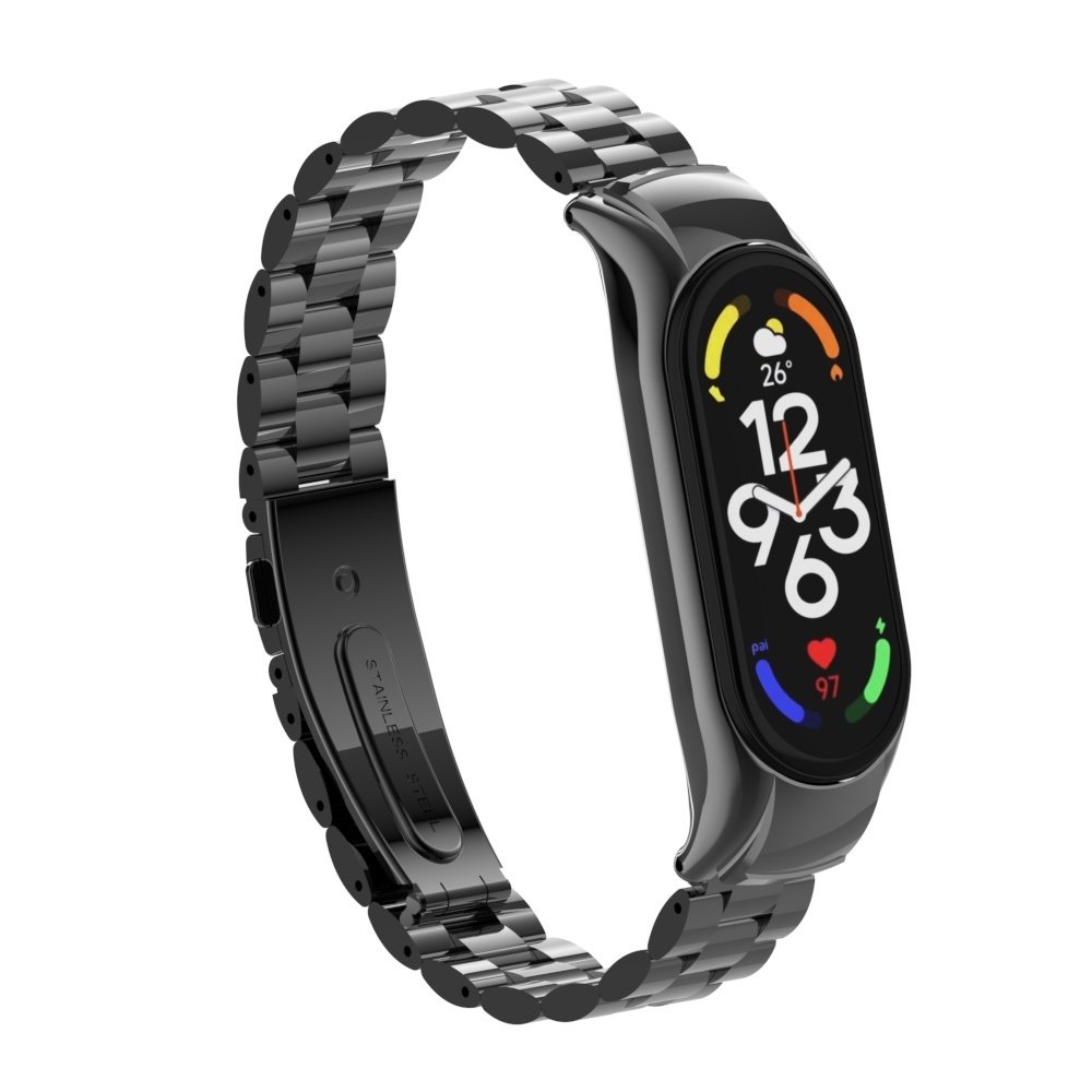 Strap-it Strap-it Correa acero Xiaomi Mi Band 7 (negro) Strap-it Strap-it Correa acero Xiaomi Mi Band 7 (negro)