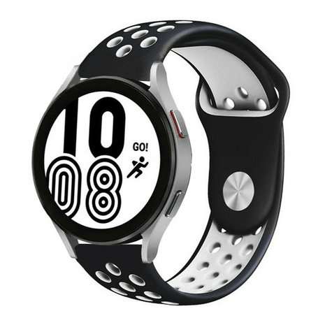 Strap-it Strap-it Correa deportiva Samsung Galaxy Watch 5 - 40mm (negra/blanca) Strap-it Strap-it Correa deportiva Samsung Galaxy Watch 5 - 40mm (negra/blanca)