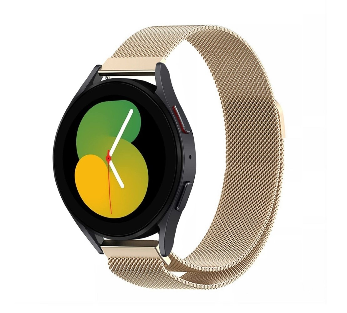Strap-it Strap-it Correa milanese Samsung Galaxy Watch 5 - 40mm (champán) Strap-it Strap-it Correa milanese Samsung Galaxy Watch 5 - 40mm (champán)
