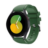 Strap-it Correa silicona Samsung Galaxy Watch 5 - 40mm (verde militar)