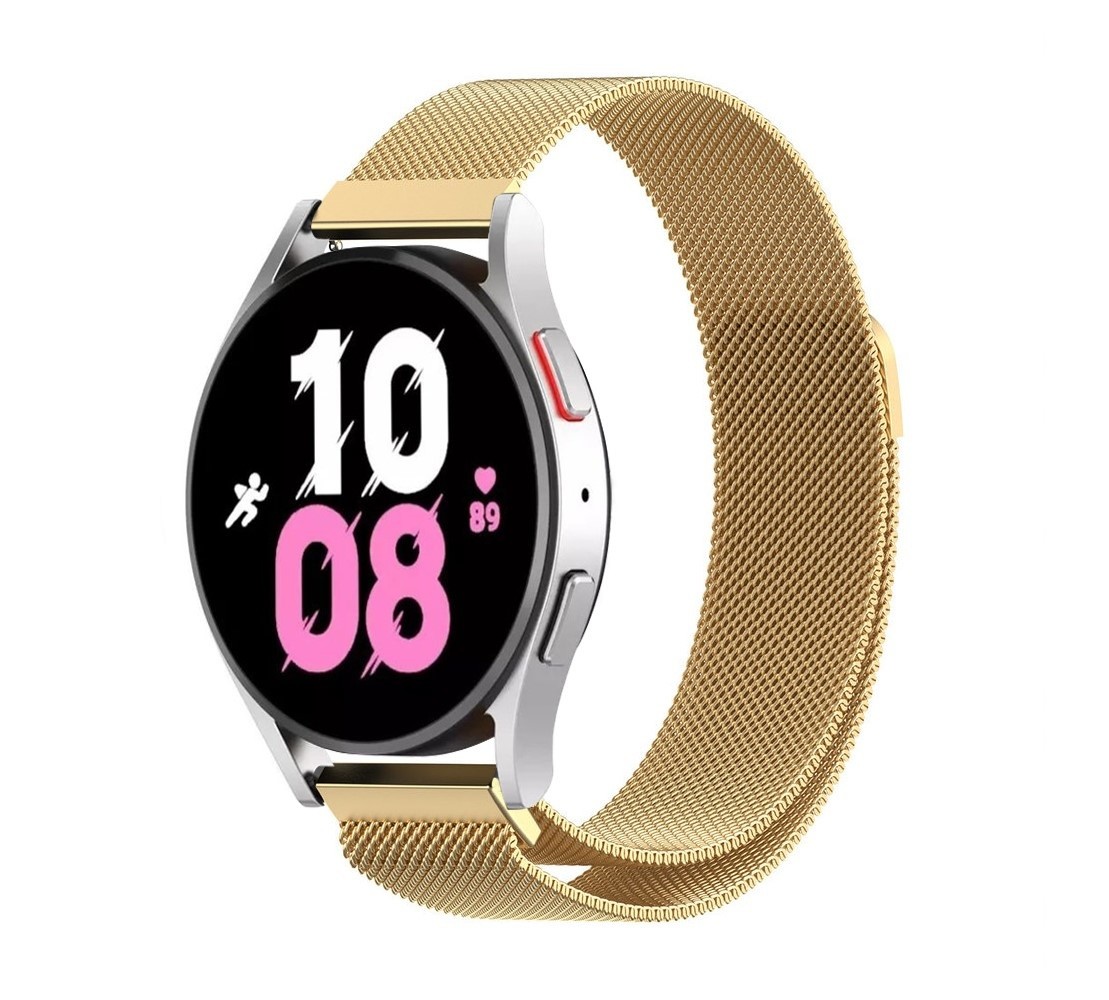 Strap-it Strap-it Correa milanese Samsung Galaxy Watch 5 - 44mm (dorado) Strap-it Strap-it Correa milanese Samsung Galaxy Watch 5 - 44mm (dorado)