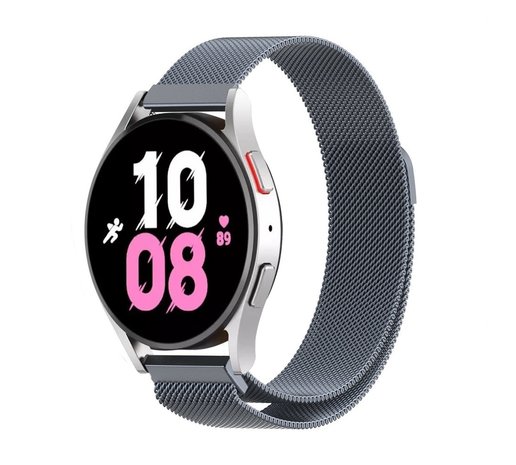 Strap-it Strap-it Correa milanese Samsung Galaxy Watch 5 - 44mm (gris espacial) Strap-it Strap-it Correa milanese Samsung Galaxy Watch 5 - 44mm (gris espacial)