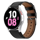 Strap-it Correa cuero Samsung Galaxy Watch 5 - 44mm (negro elegante) Strap-it Correa cuero Samsung Galaxy Watch 5 - 44mm (negro elegante)
