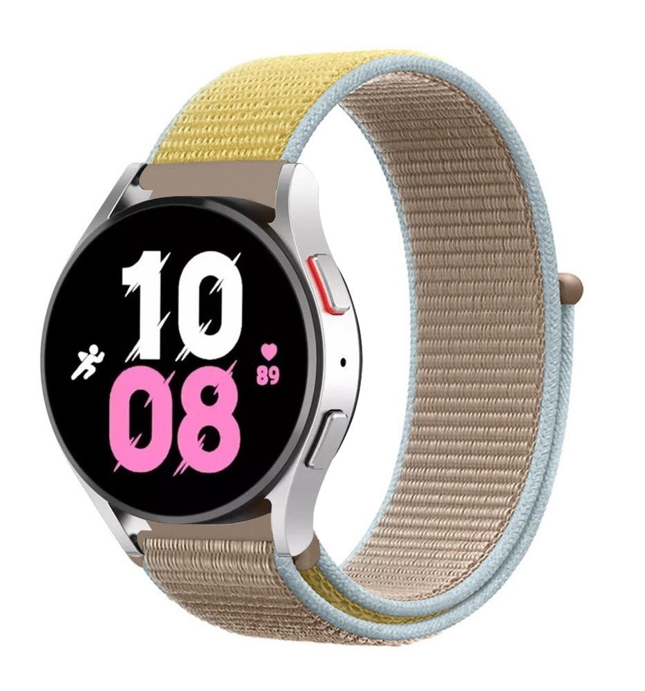 Strap-it Strap-it Correa nylon Samsung Galaxy Watch 5 - 44mm (camel) Strap-it Strap-it Correa nylon Samsung Galaxy Watch 5 - 44mm (camel)