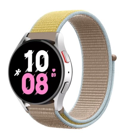 Strap-it Strap-it Correa nylon Samsung Galaxy Watch 5 - 44mm (camel) Strap-it Strap-it Correa nylon Samsung Galaxy Watch 5 - 44mm (camel)