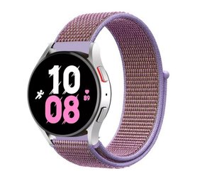 Strap-it Correa nylon Samsung Galaxy Watch 5 - 44mm (lila) Strap-it Correa nylon Samsung Galaxy Watch 5 - 44mm (lila)