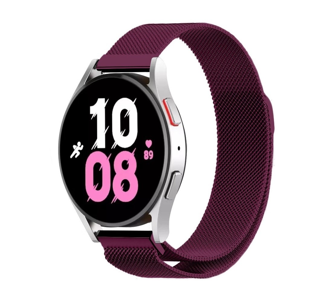 Strap-it Strap-it Correa milanese Samsung Galaxy Watch 5 - 44mm (púrpura) Strap-it Strap-it Correa milanese Samsung Galaxy Watch 5 - 44mm (púrpura)