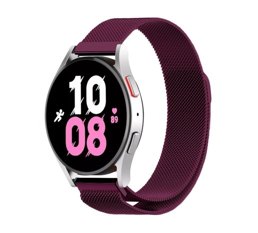 Strap-it Strap-it Correa milanese Samsung Galaxy Watch 5 - 44mm (púrpura) Strap-it Strap-it Correa milanese Samsung Galaxy Watch 5 - 44mm (púrpura)