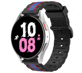 Strap-it Correa edición especial Galaxy Watch 5 - 44mm (negro/azul) Strap-it Correa edición especial Galaxy Watch 5 - 44mm (negro/azul)