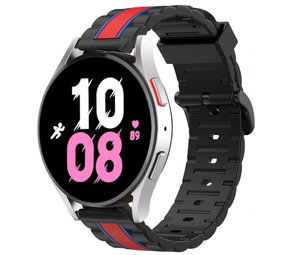 Strap-it Correa edición especial Galaxy Watch 5 - 44mm (negro/rojo) Strap-it Correa edición especial Galaxy Watch 5 - 44mm (negro/rojo)