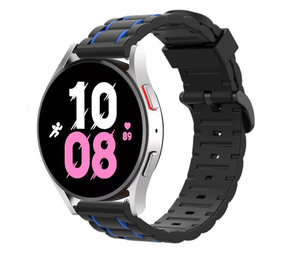 Strap-it Correa sport con hebilla Galaxy Watch 5 - 44mm (negro/azul) Strap-it Correa sport con hebilla Galaxy Watch 5 - 44mm (negro/azul)