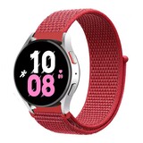 Strap-it Correa nylon Samsung Galaxy Watch 5 - 44mm (roja) Strap-it Correa nylon Samsung Galaxy Watch 5 - 44mm (roja)