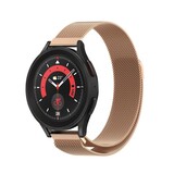 Strap-it Correa milanese Galaxy Watch 5 Pro (oro rosa) Strap-it Correa milanese Galaxy Watch 5 Pro (oro rosa)
